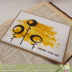 Clear Stamps - Bollblommor