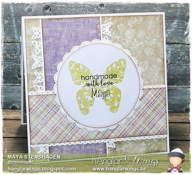 Clear Stamps - Fjärilar / Butterflies