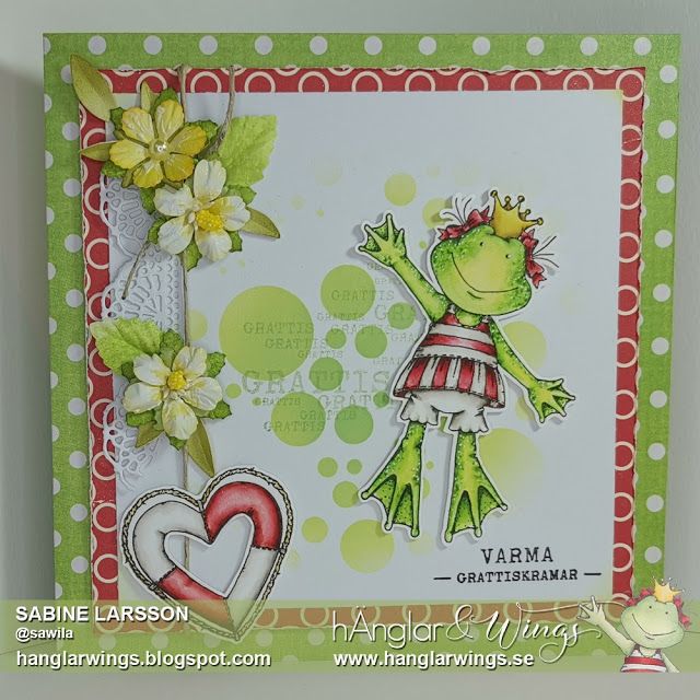 UTGÅTT - Clear Stamps - Små Grodorna