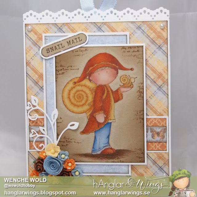 Clear Stamps - Trädgårdssnäckor / Garden Shells