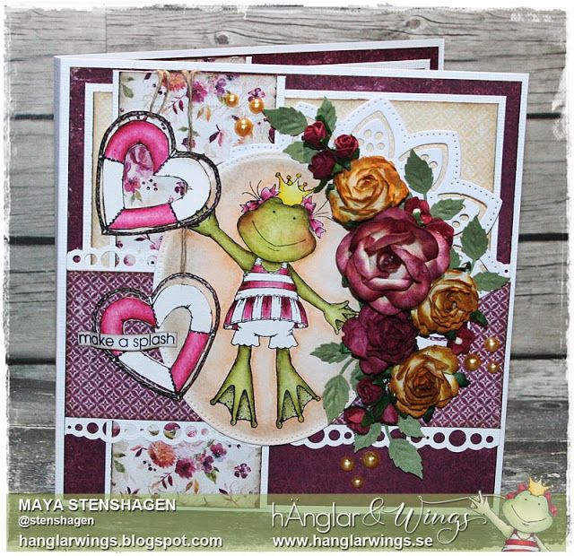 UTGÅTT - Clear Stamps - Små Grodorna