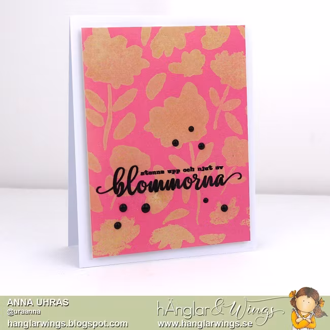 Clear Stamps - Stora Texter #3  A7