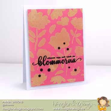 Clear Stamps - Stora Texter #3  A7