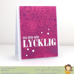 Clear Stamps - Stora Texter #2 A7