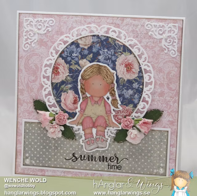 UTGÅTT - Clear Stamps - Johanna och Magdalena