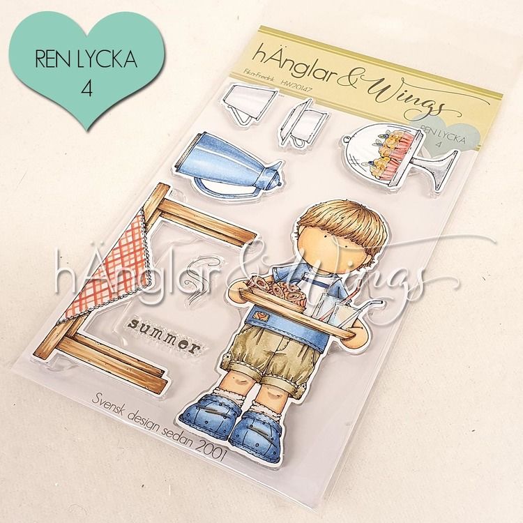 UTGÅTT - Clear Stamps - Fika-Fredrik