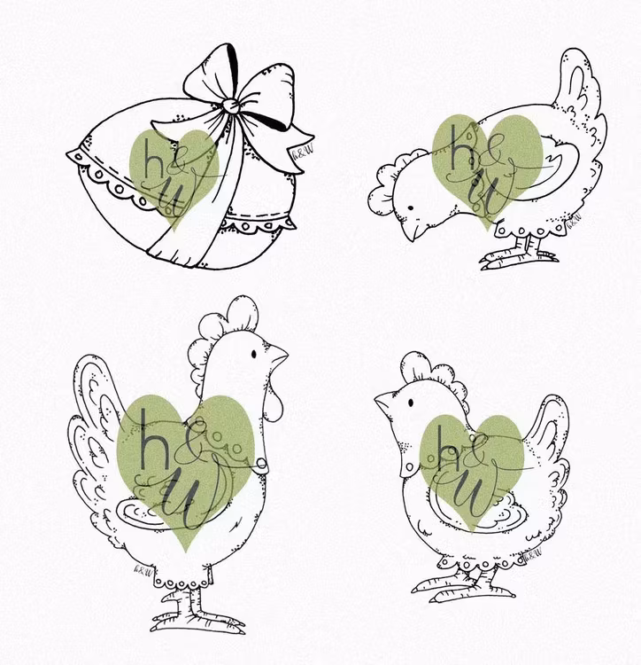 DIGI - Bundle 1 - Hönor / hens
