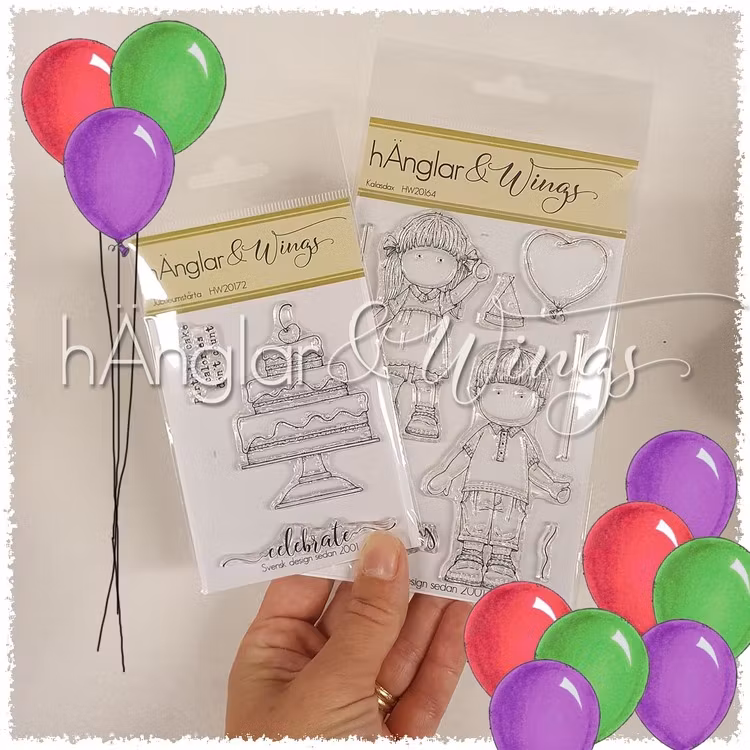 Clear Stamps - BUNDLE  Kalasdax + Jubileumstårta