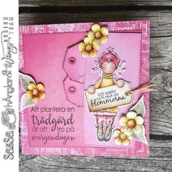 Clear Stamps - Min Trädgård A7