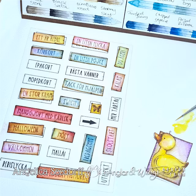 Clear Stamps - Ruttexter / Square Texts #2