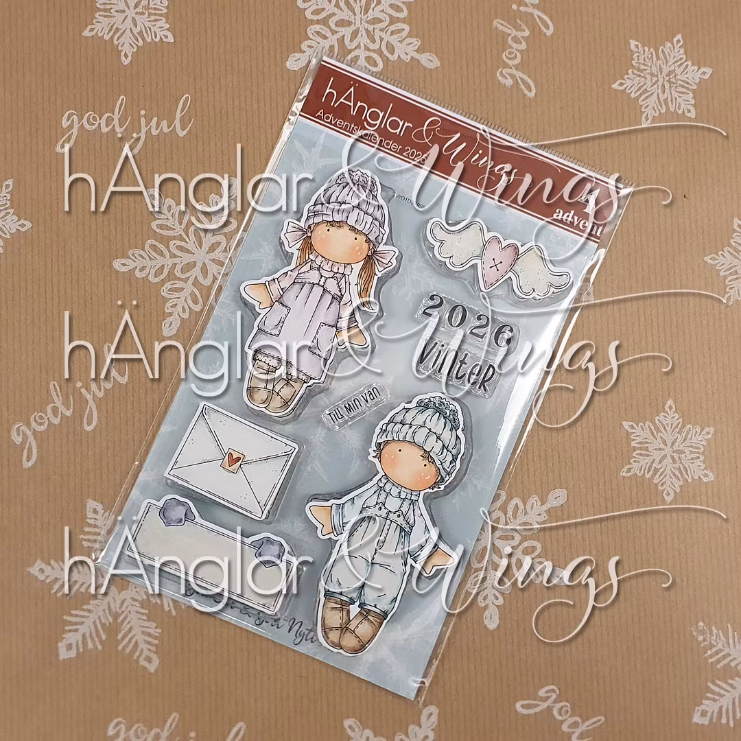UTGÅTT - Clear Stamps - 4 Advent 2025 (Nyårshälsning)