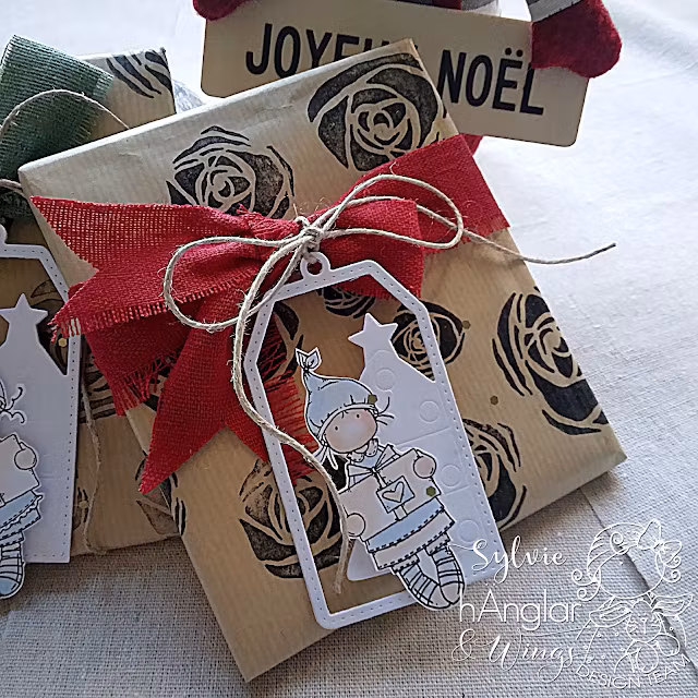 Clear Stamps - Tre Klappar / Three presents