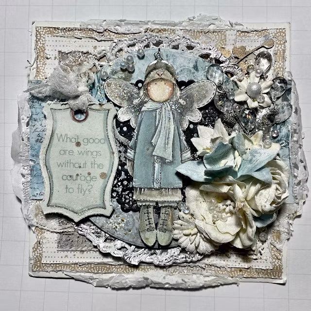 Clear Stamps - Långa hÄnglar / Long hAngels