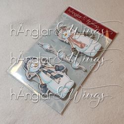 RETIRED - Clear Stamps - Advent 2022 - Snögubbar / Snowmen