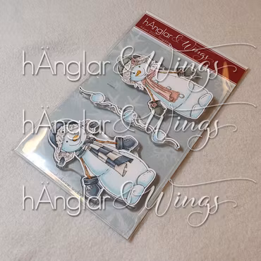 UTGÅTT - Clear Stamps - Advent 2022 - Snögubbar
