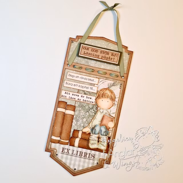 Clear Stamps - Bokslukare / Book Devourers