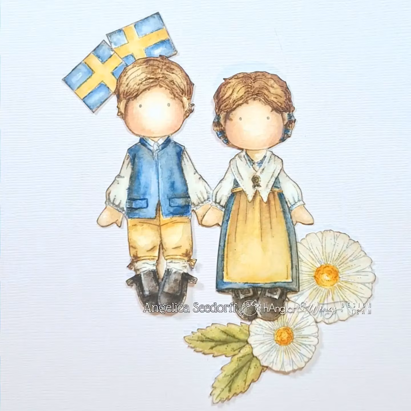 Clear Stamps - Folkdräkter / Folk Costumes