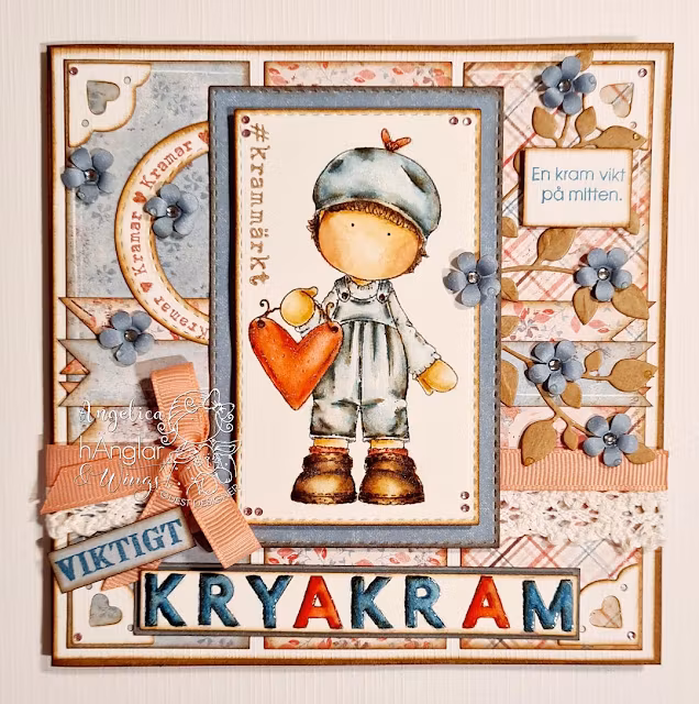 UTGÅTT - Clear Stamps - Håll mitt hjärta