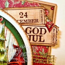 Clear Stamps - Julbiljett