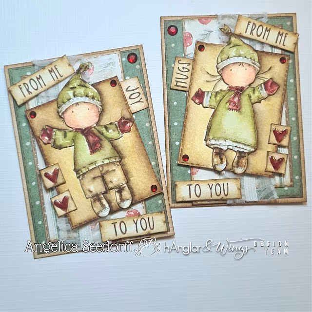 Clear Stamps - Ruttomtar / Santa in Square