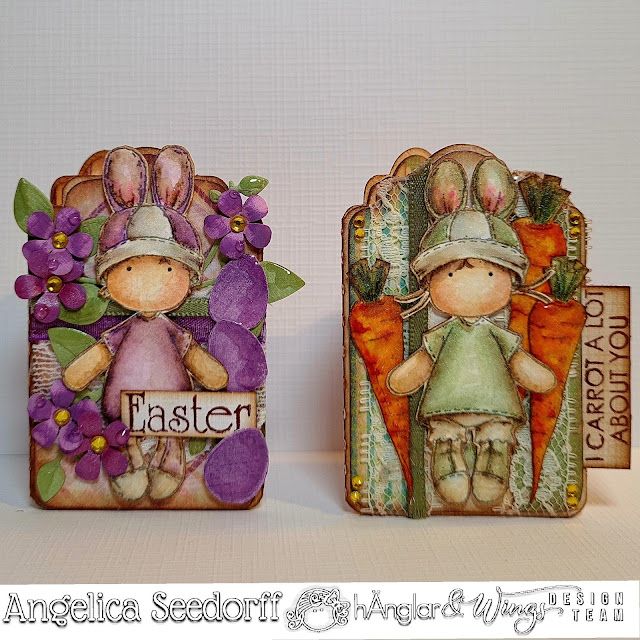 Clear Stamps - Småpaltar / Small bunnies A7