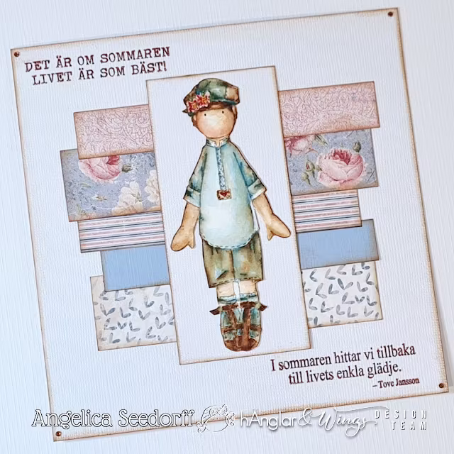 Clear Stamps - Sommarhälsning
