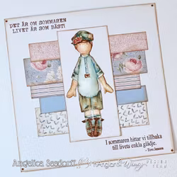 Clear Stamps - Sommarhälsning / Summer Greetings