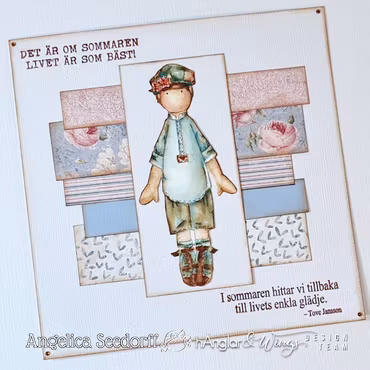 Clear Stamps - Sommarhälsning