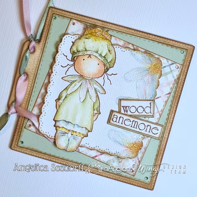 Clear Stamps - Vitsippor (vårkit 26)