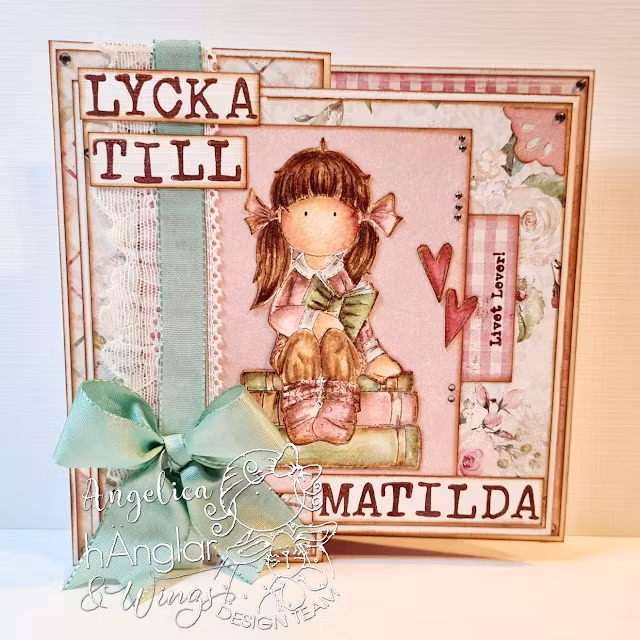 Clear Stamps - Bokslukare / Book Devourers
