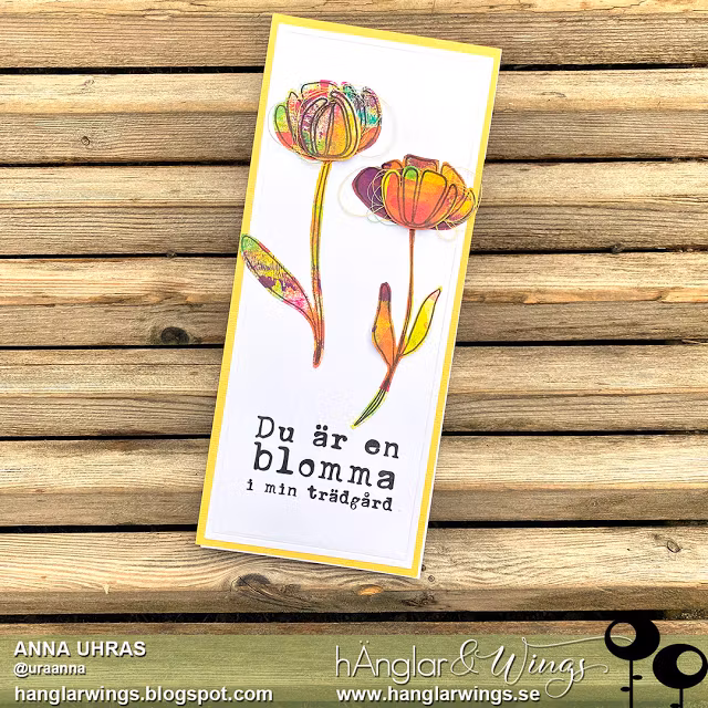 Clear Stamps - Grafiska Blommor