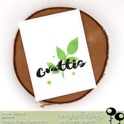 Clear Stamps - Stora Texter Grattis  A7