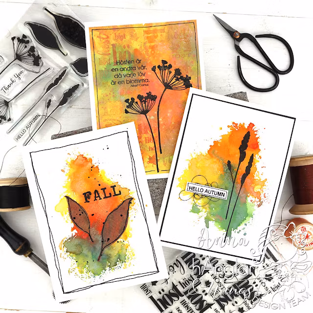 Clear Stamps - Höstsilhuett