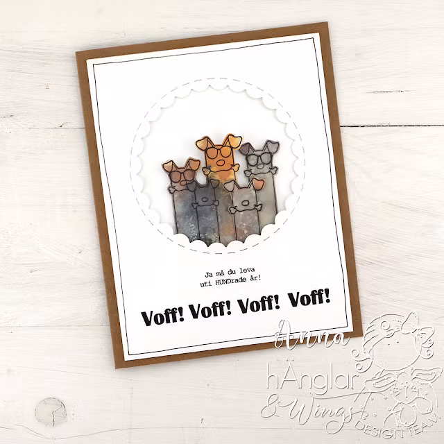 RETIRED - Clear Stamps - Som Hund och Katt / Like Dog and Cat