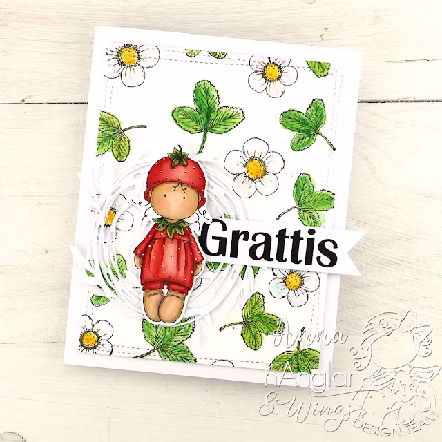 Clear Stamps - Jordgubbar / Strawberries