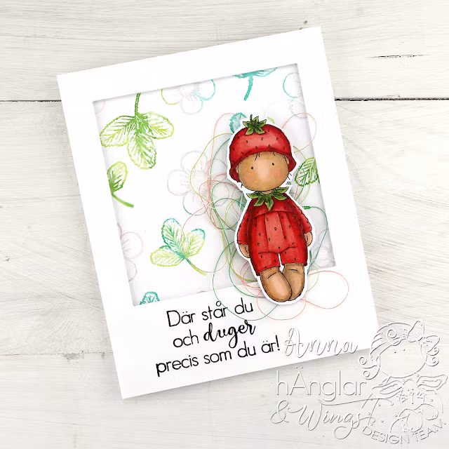 Clear Stamps - Jordgubbar / Strawberries