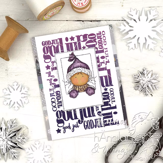 UTGÅTT - Clear Stamps - God Jul-soppa