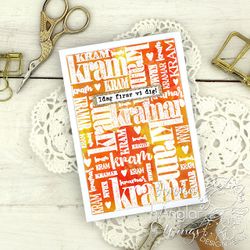 Clear Stamps - Kramsoppa