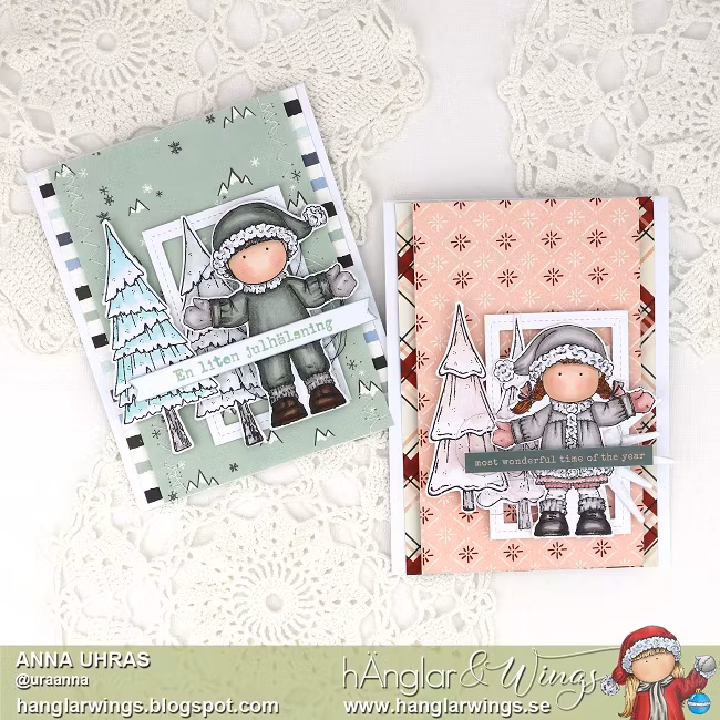 RETIRED - Clear Stamps - Kramtomtar / Santa Hugs
