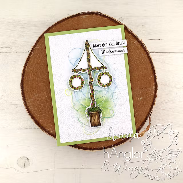 UTGÅTT - Clear Stamps - Midsommarstång A7