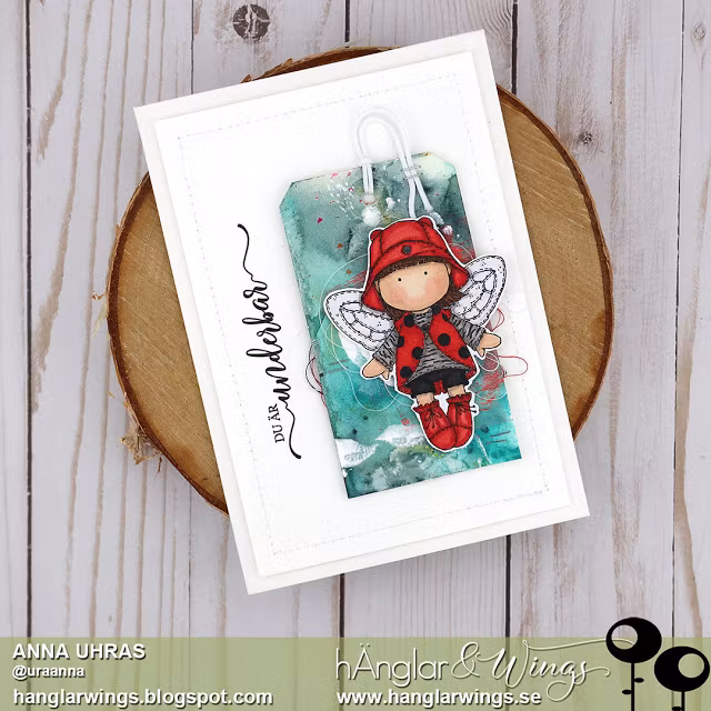 Clear Stamps - Nyckelpiga  A7