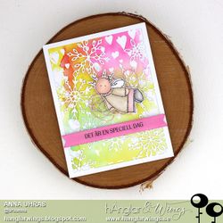 UTGÅTT - Clear Stamps - Retro #2  A7