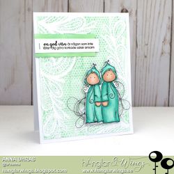 Clear Stamps - Rygg mot Rygg  A7