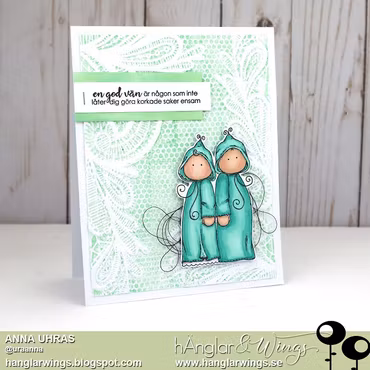 Clear Stamps - Rygg mot Rygg  A7