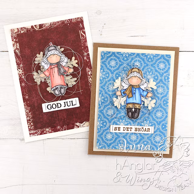Clear Stamps - Små PälshÄnglar A7