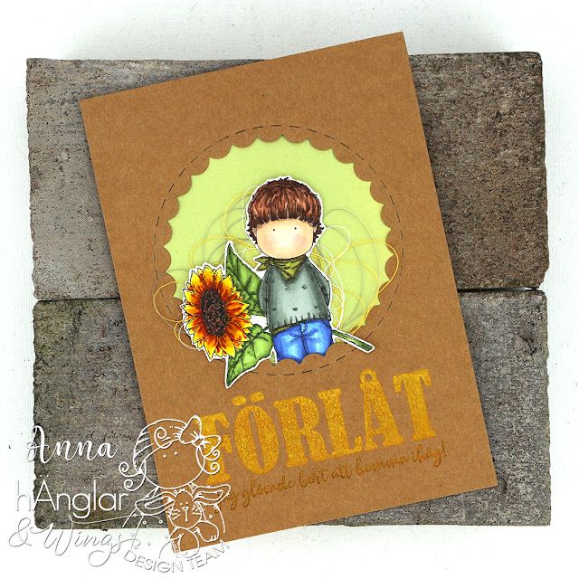 UTGÅTT - Clear Stamps - Höst i trädgården