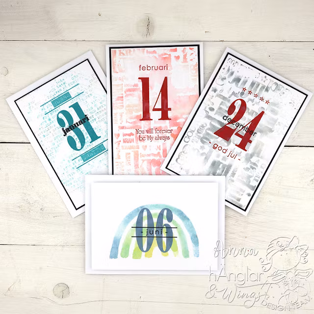 Clear Stamps - Speciella Dagar