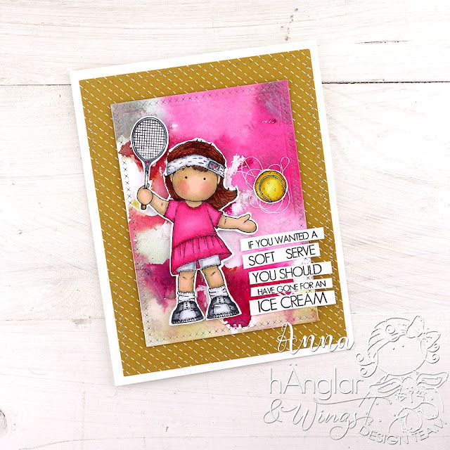 Clear Stamps - Tennis eller Badminton?