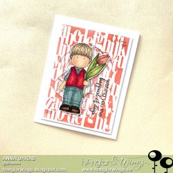 Clear Stamps - Tulpanpojke  A7