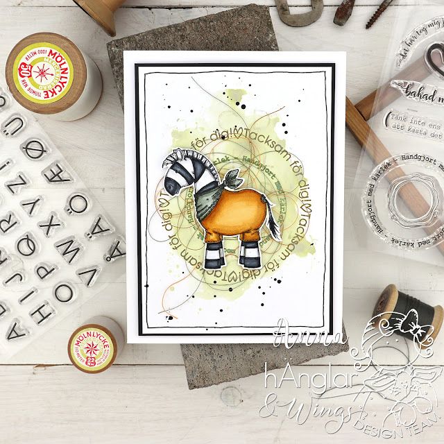 Clear Stamps - Zebror / Zebras